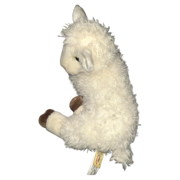 Miyoni Aurora Mom Baby Lamb Sheep Laying Down Realistic Stuffed Plush Lot 2 - Picture 4 of 14